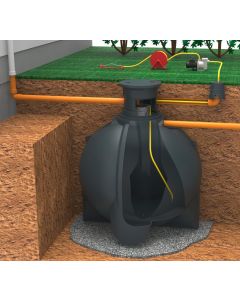GEOplast - Regenwassertank NEMO auch als Komplettset von 4100 bis 6100 Liter